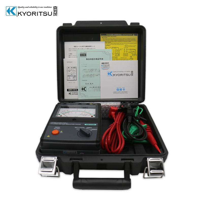 日本共立/克列茨（KYORITSU）KEW3123A高压绝缘电阻仪10000V