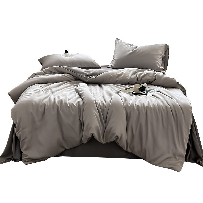 LF級100本オーストリア蘭精天糸夏ベッド4点セット氷糸夏涼布団カバーベッドシーツシルク3