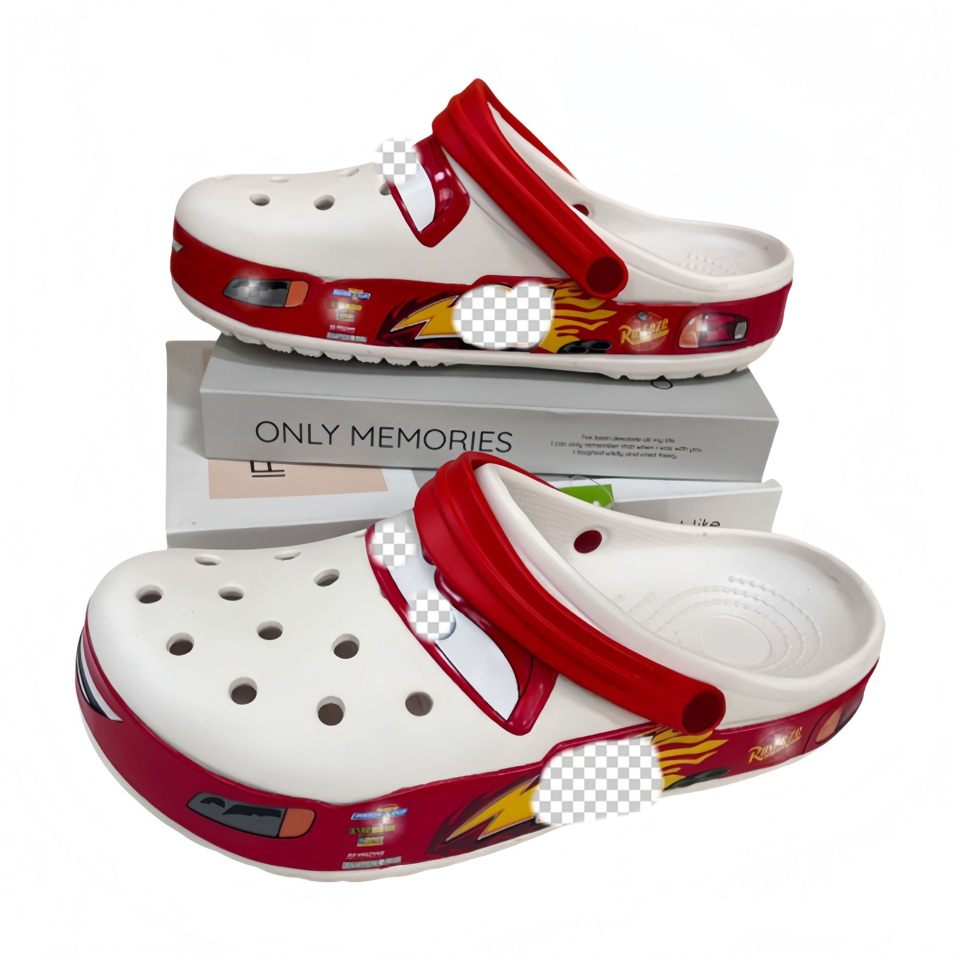 KAJIA McQueen95 automóvil movilización total de la personalidad de la mujer agujero zapatos deportivos al aire libre para hombres sandalias para usar al aire libre