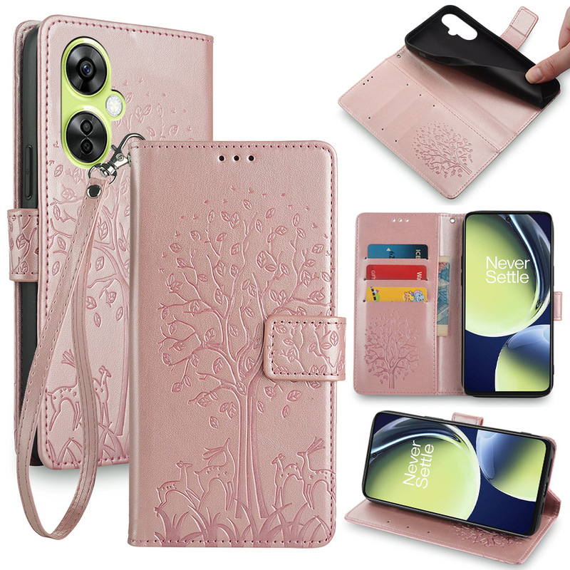Suitable for Oneplus Nord Ce5 Anti-Fall Phone Case, Oneplus13S Wristband, Nord 6 5g Flip Cover Protective Case