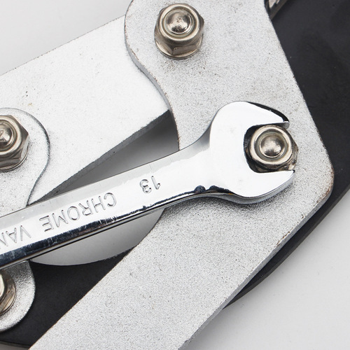 Mirror high carbon steel chrome plated double open end wrench complete set of auto repair double end wrench set tool multi-specification wholesale