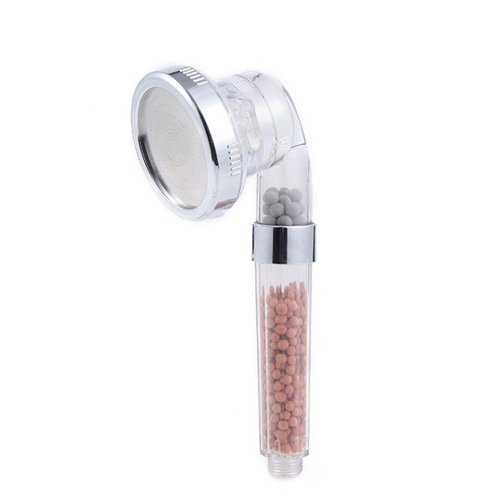 Manufacturer supplies SPA three-speed negative ion shower head water-saving filter detachable shower head shower