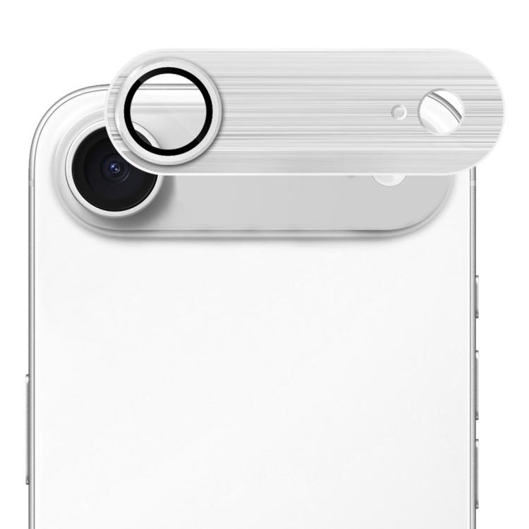 ENKAY Brush Armour AR Aluminio impermeable + vidrio temperado película protectora de lente metálica para iPhone 17 Air