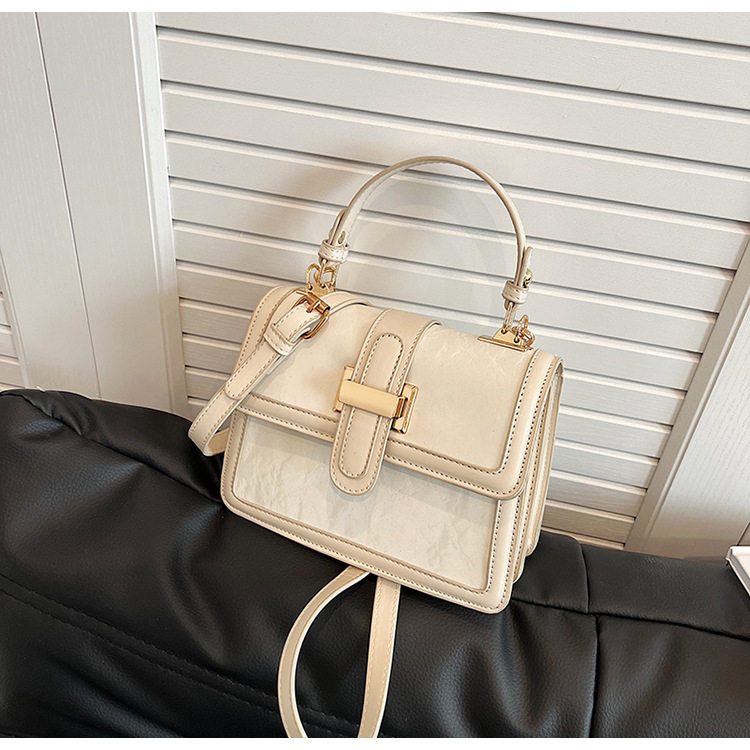 Tämän vuoden suositut laukut naisille 2024 uusi muoti huippuluokan kannettava olkalaukku suuri kapasiteetti crossbody pieni neliö laukku_voghion.com