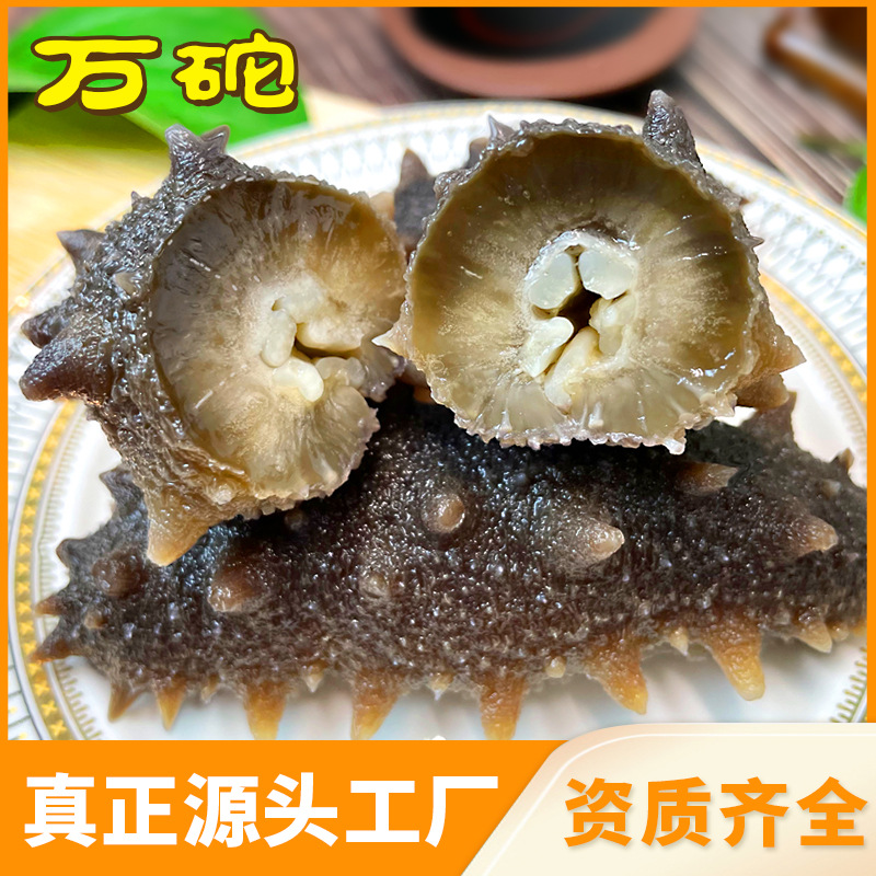 Sea cucumber factory wholesale Dalian Liaodong sea cucumber ready-to-eat chewy texture fresh frozen lock-fresh