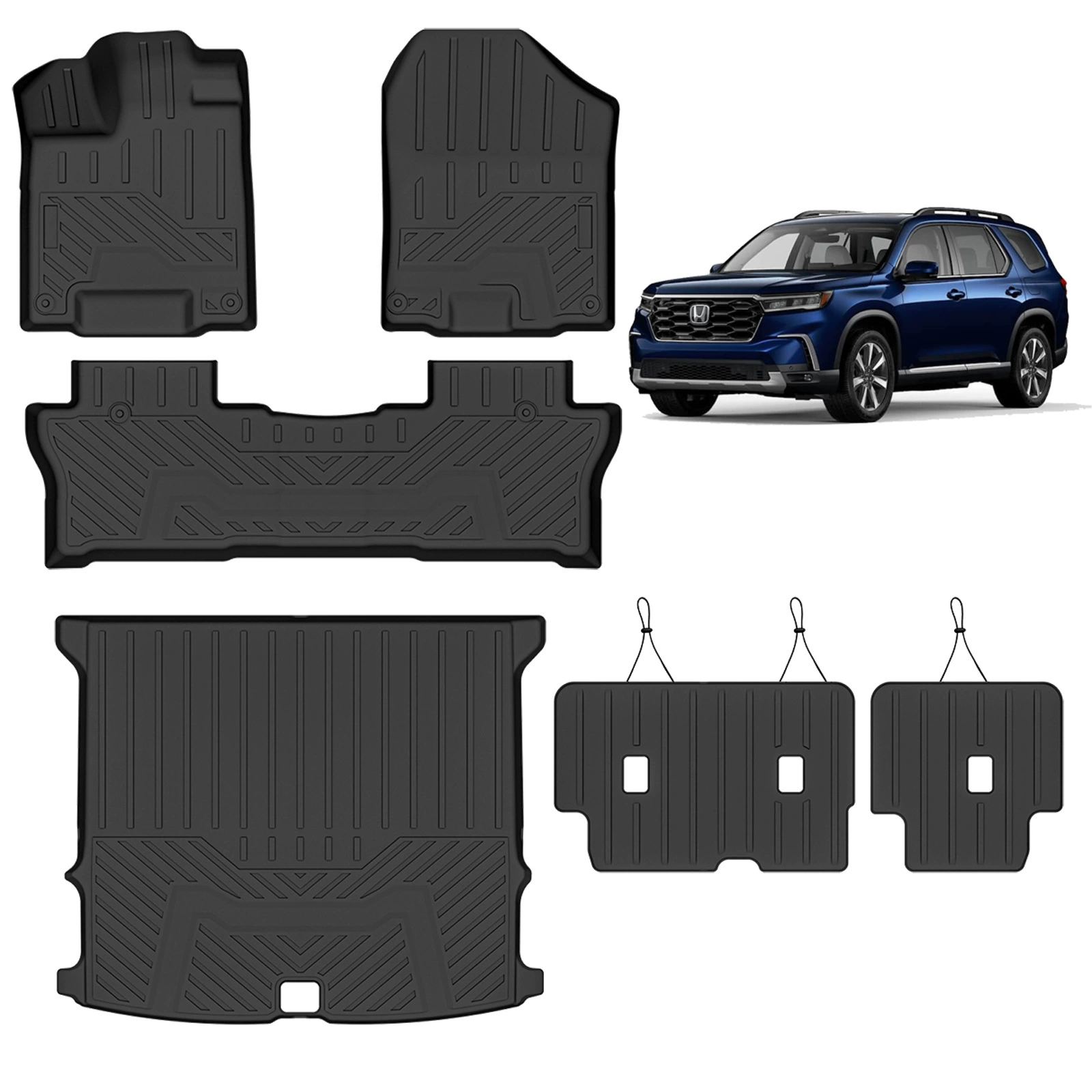 Подходит для Honda Passport 16-22, коврик в багажник 19-25, коврик из ТПЭ, трансграничная электронная коммерция