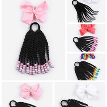 ֻͯβٷbeaded ponytail for kids