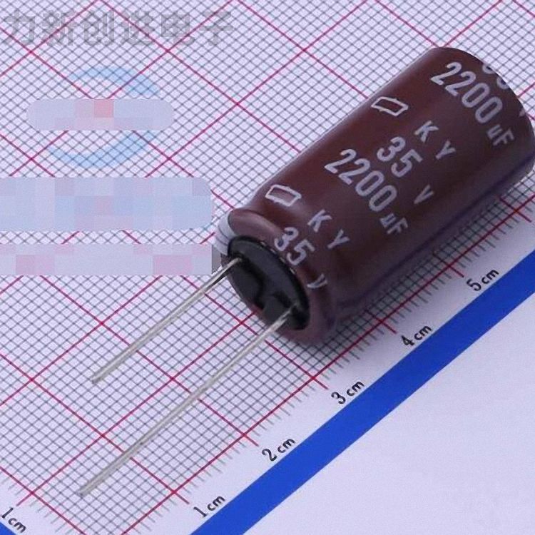 EKY-350ELL222MLN3S描述2200uF 35V电解电容器