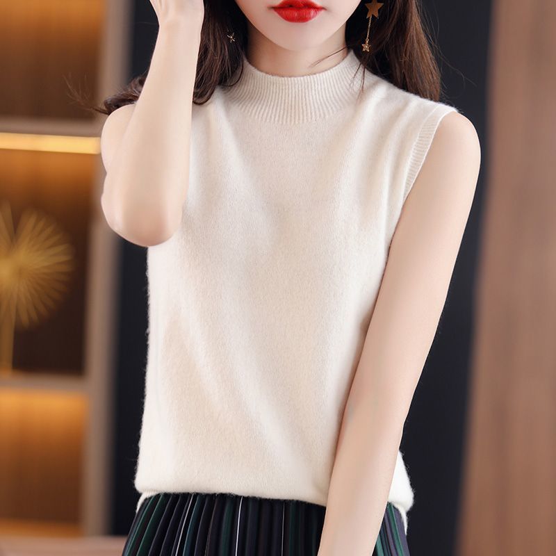 Spring base body-friendly solid color knitted classic suit jacket…