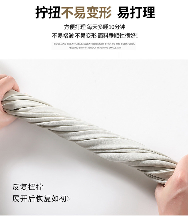 Quần tây nữ ống rộng lưng cao phom suông dài chấm gót — Mơ - Extra Long (Bộ sưu tập mùa xuân, 160cm trở lên), Mẫu Apricot-regular (dành cho mùa xuân và mùa thu, chiều cao dưới 159cm), Xám đậm - Dáng dài (mẫu xuân thu cho người trên 1m60), Xám đậm-đường kính (mẫu xuân thu dưới 159cm) chi tiết 25