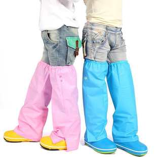 Children's Waterproof Pants Covers Rain Pants Sleeves for Boys and Girls Raincoat Rain Pants Shoe Covers Pants Covers