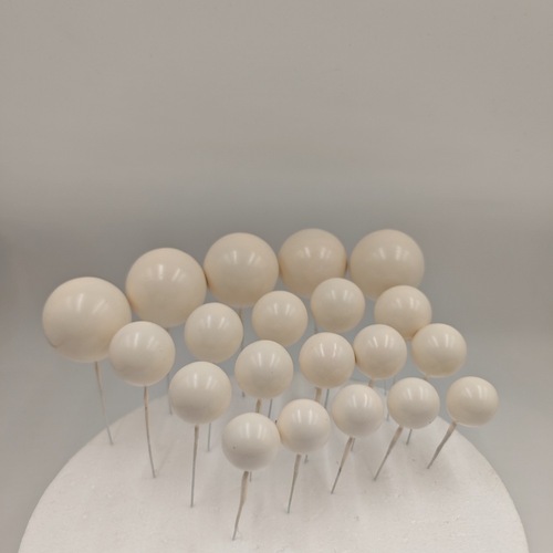 Gold Ball Silver Ball Cake Decoration Plugin Cake Accessory 2cm 2.5cm 3cm 4cm Cake Decoration Balls 10 Pieces Set