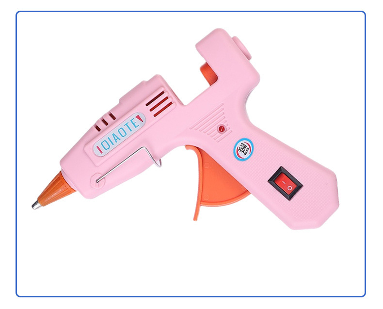 ジョート ホットメルトグルーガン クイックグルーガン スイッチ付き ナイロンPPホットメルトガン 手芸DIY 子供用|undefined