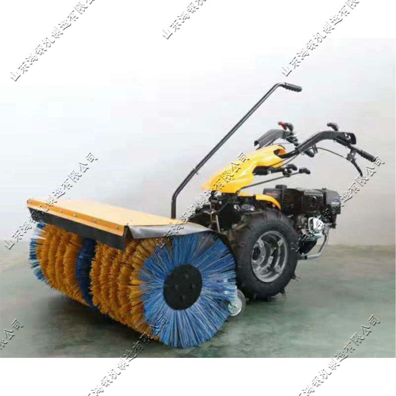 小区物业毛刷式清雪机 学校停车场用扫雪机 全齿轮传动式清雪设备