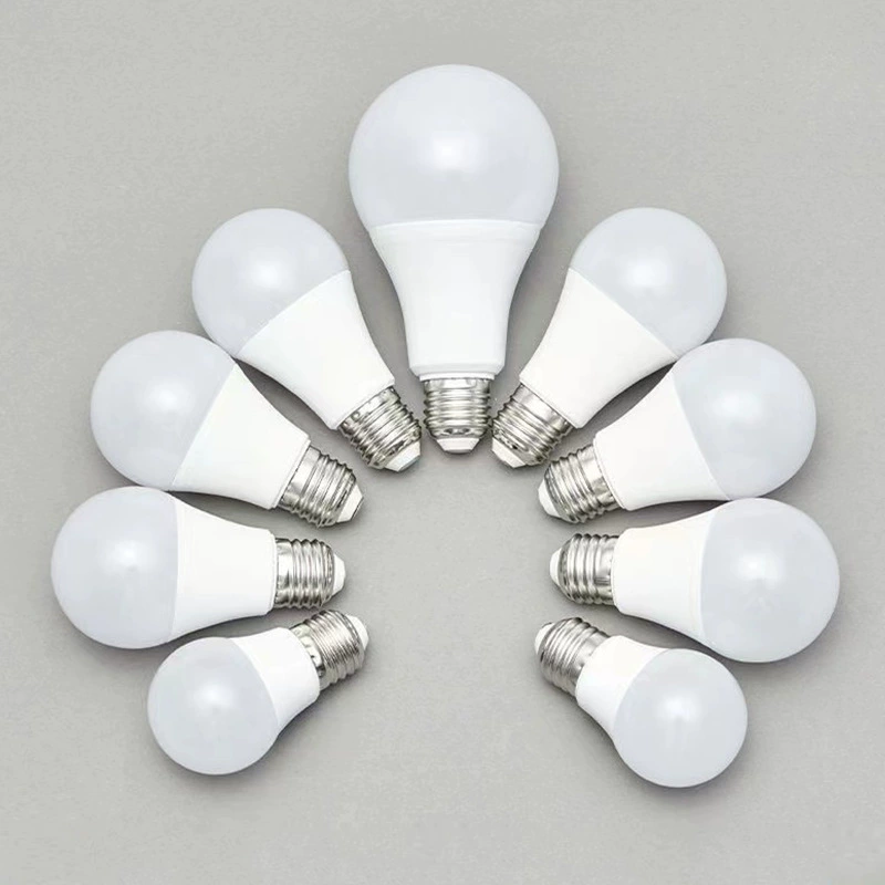 Заводская оптовая продажа пластикового мешка алюминиевая LED-лампа, желтая светодиодная лампа белый свет суперяркий энергосберегающий лампа E27 улиточная голова крепления дом пузырь лампа