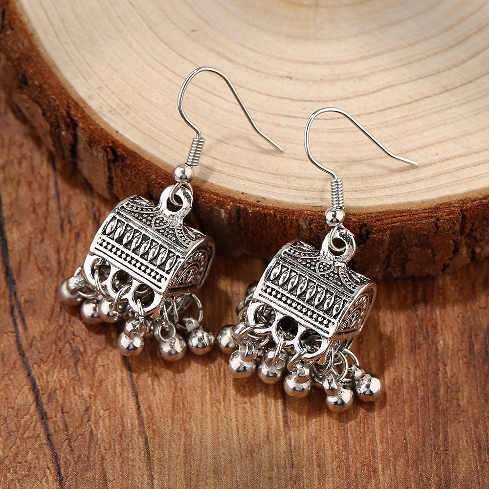 Daily Occasion Wholesale Jewelry 1 Pair Ethnic Style Bell Alloy Ear Hook