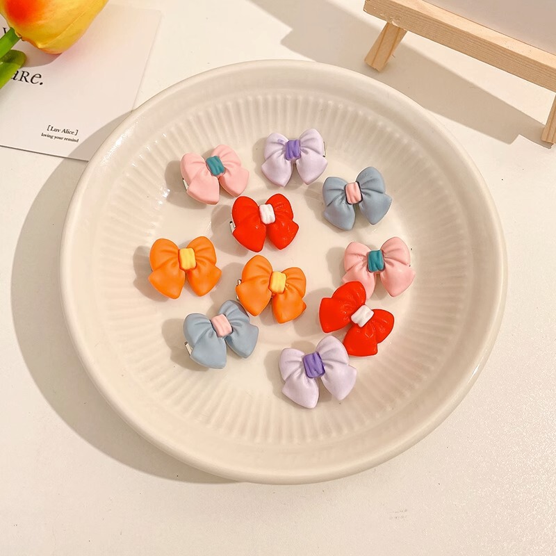 夏季儿童毛绒发卡侧边夹小香风头饰女童不伤发高级感可爱发夹|undefined