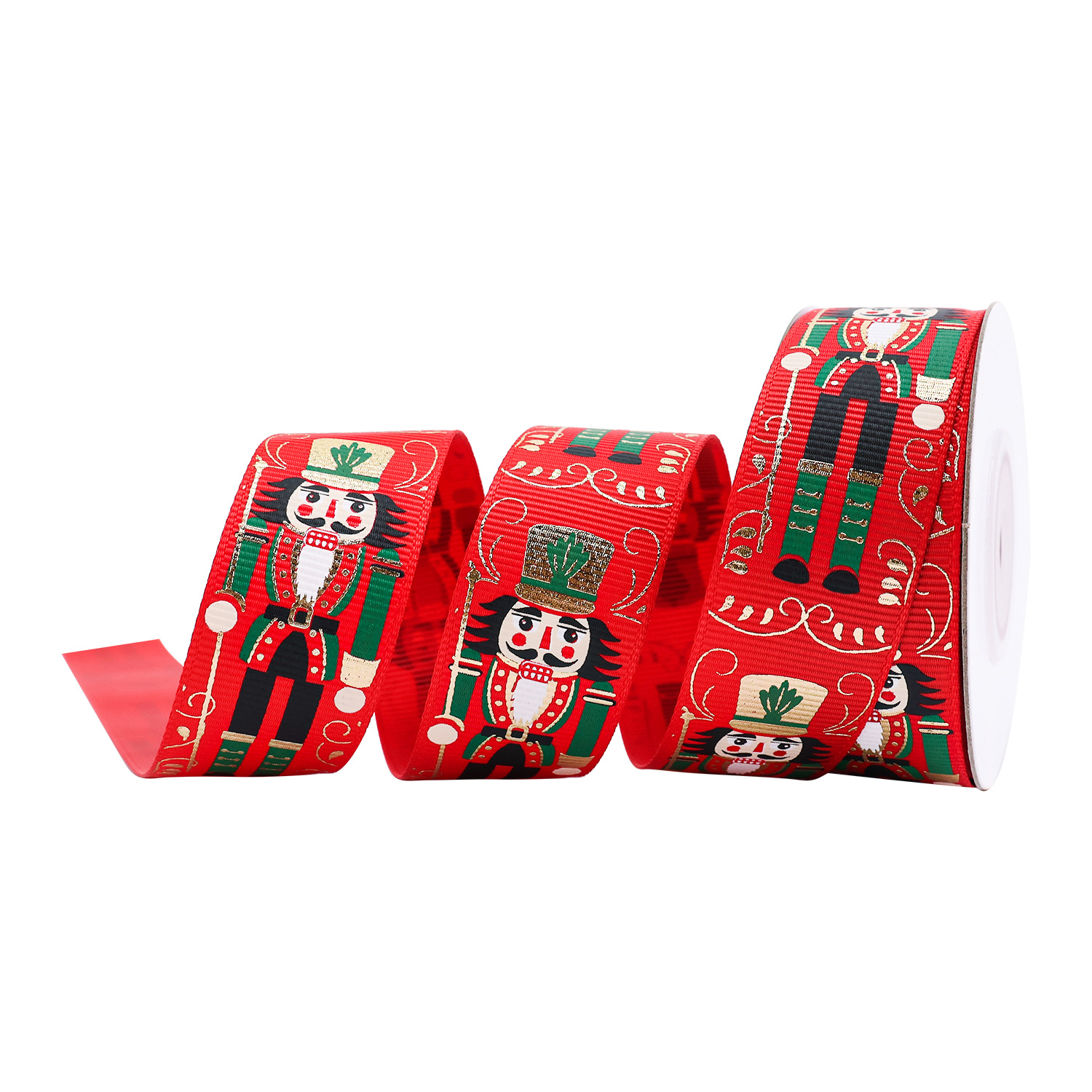 Nuevo spot al por mayor pastel de Navidad decoración ramo de cinta cinta cinta de color corbata arco caja de regalo embalaje