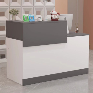 Cashier Counter Wholesale Light Luxury Hospital Cashier Counter Shop Small Reception Front Desk Counter Front Desk Reception Desk Bar Restaurant