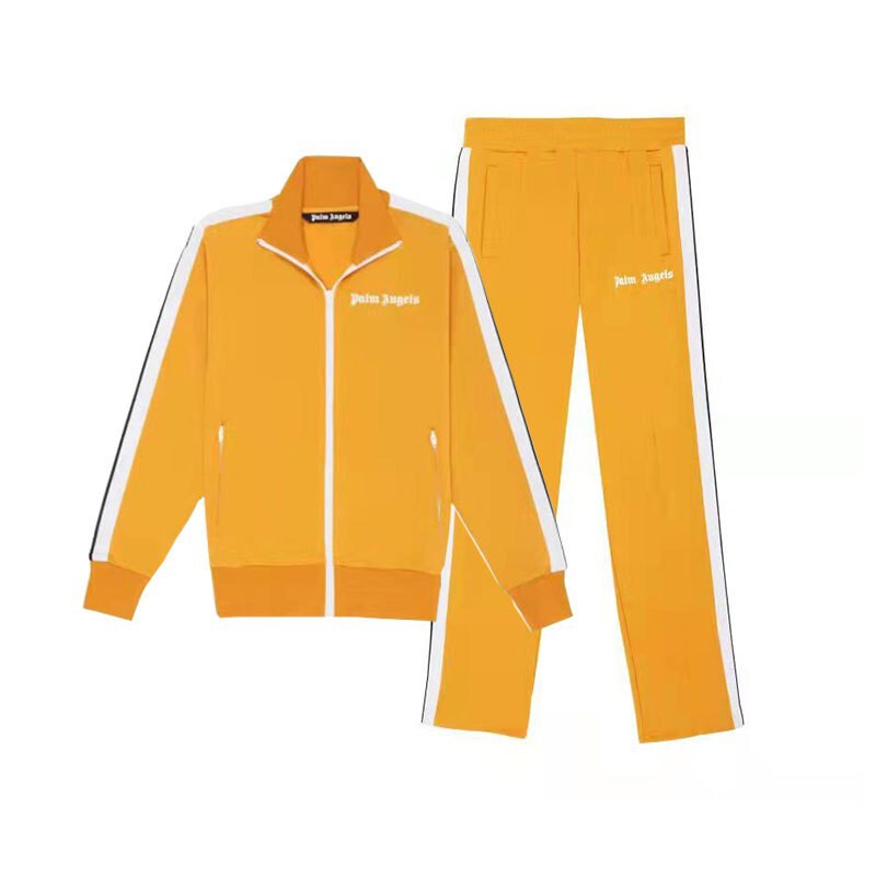 2025 新しいアマゾンヨーロッパとアメリカの人気のトレンディなブランドパッチワークスーツカジュアルスポーツメンズスタンドカラージッパーシャツスウェットシャツ|undefined