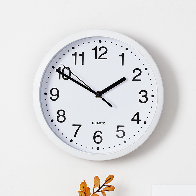 Directo de fábrica al por mayor moderno minimalista sala de estar dormitorio moda Reloj de pared Escuela Hogar versátil color caramelo Reloj de pared