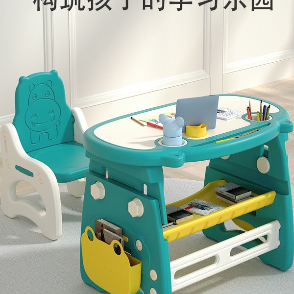 Children's Desk, Toddler Baby Study Table, Writing Desk, Table and Chair Set, Reading Desk, Study Desk, Eating Toys