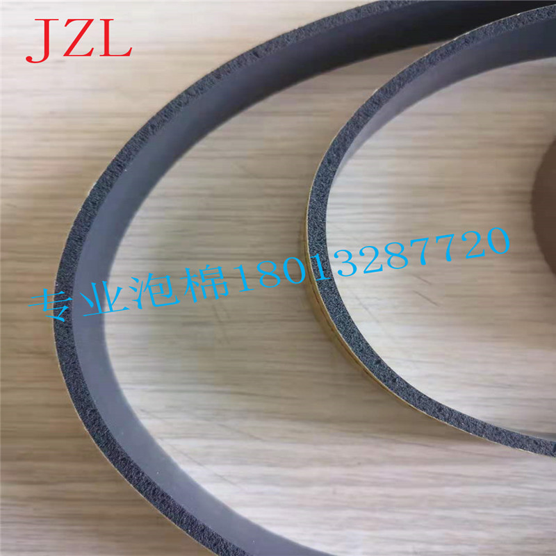 硅胶泡棉密封条缓冲灰色和黑色异形条硅胶发泡背胶现货防潮IPX7