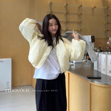 TTOO VOUIS冬季新款2394面包服防寒短款设计棒球领面包服棉衣女