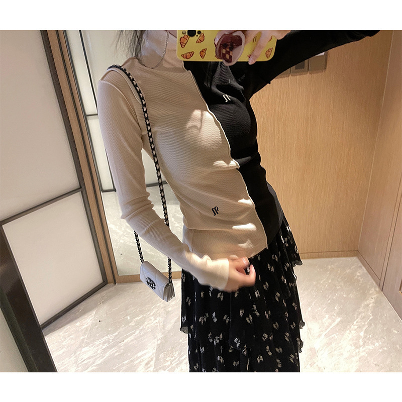 [in stock] Chapter Chapter Lane Crawford Cool Stack Collar Black and White Base Sweater