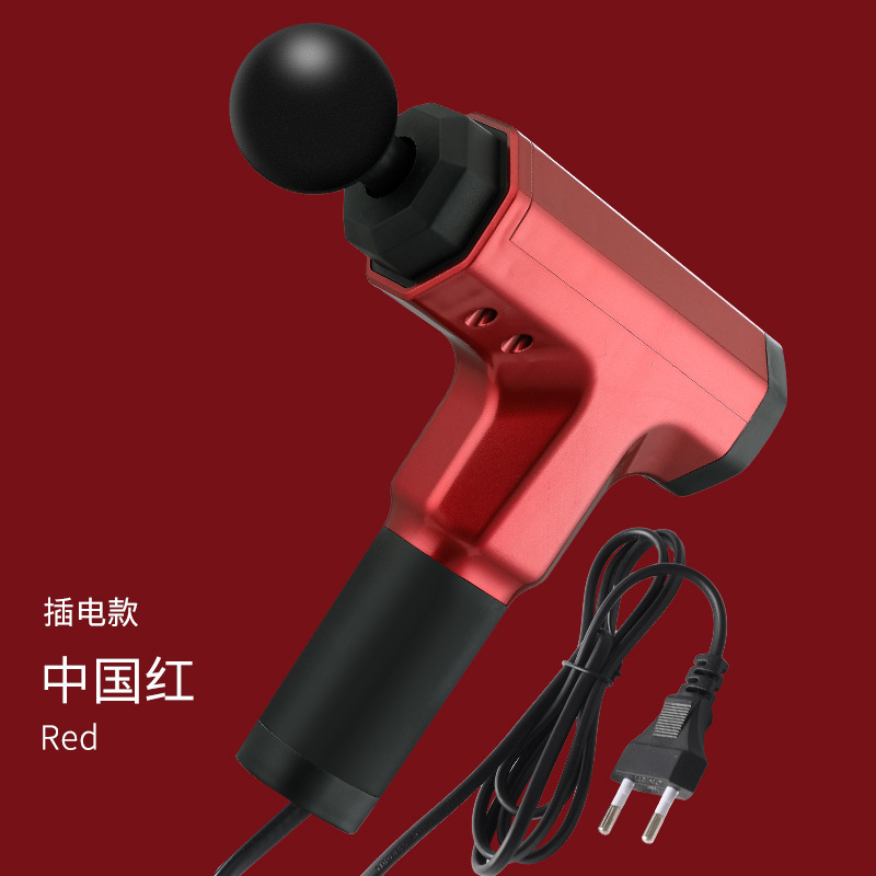 クロスボーダー筋膜銃電動衝撃深層マッサージ銃筋肉マッサージリラックス首触銃マッサージ筋膜銃|undefined