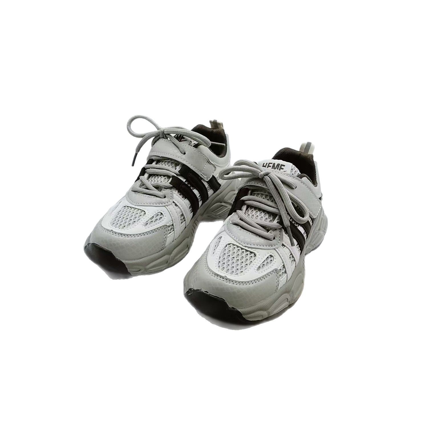 Primavera de niños pequeños y medianos zapatos de papá 2025 primavera transpirables zapatos deportivos casuales para niños zapatos escolares para niñas transpirables y cómodos
