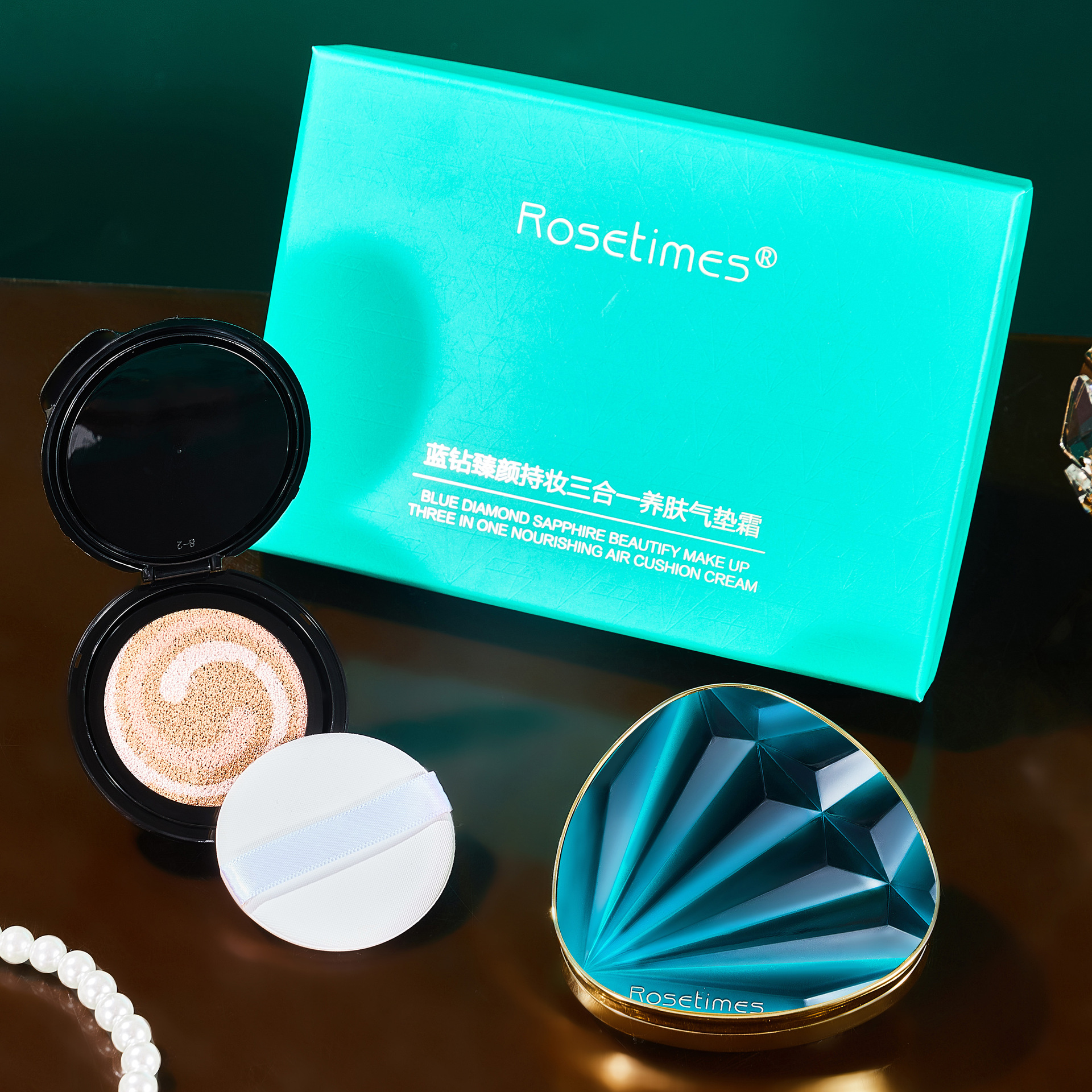 氣墊bb霜自然遮瑕不卡粉不脫妝素顏霜隔離霜養膚氣墊霜官網