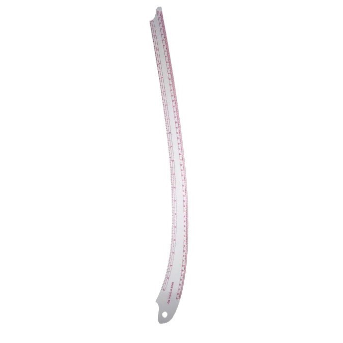 Regla de curva directa de fábrica Botón regla de arco regla de ropa regla de corte traje de regla de jaula de manga regla de tamaño colección