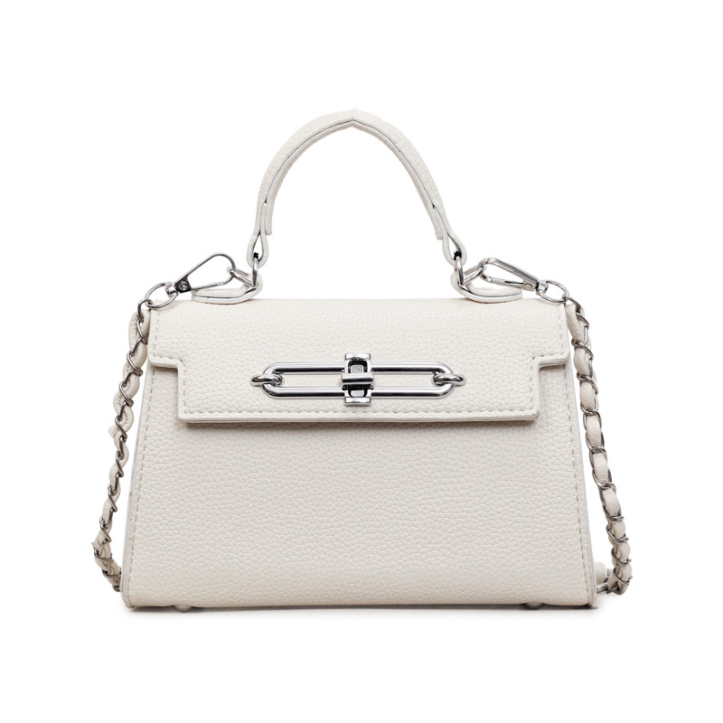 Kelly bolso mujer 2026 nueva cadena bolso de mujer estilo europeo y americano textura diaria simple bolso de hombro pequeño