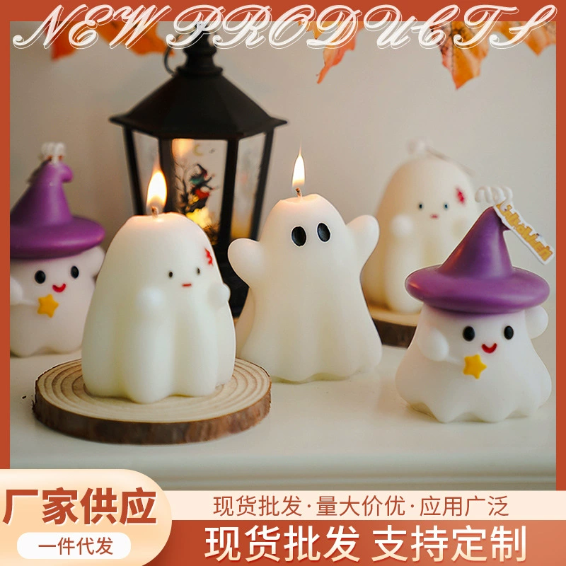 (Cross-border trading), ghost candle, magic creative perfumed aromatherapy handmade, halloween