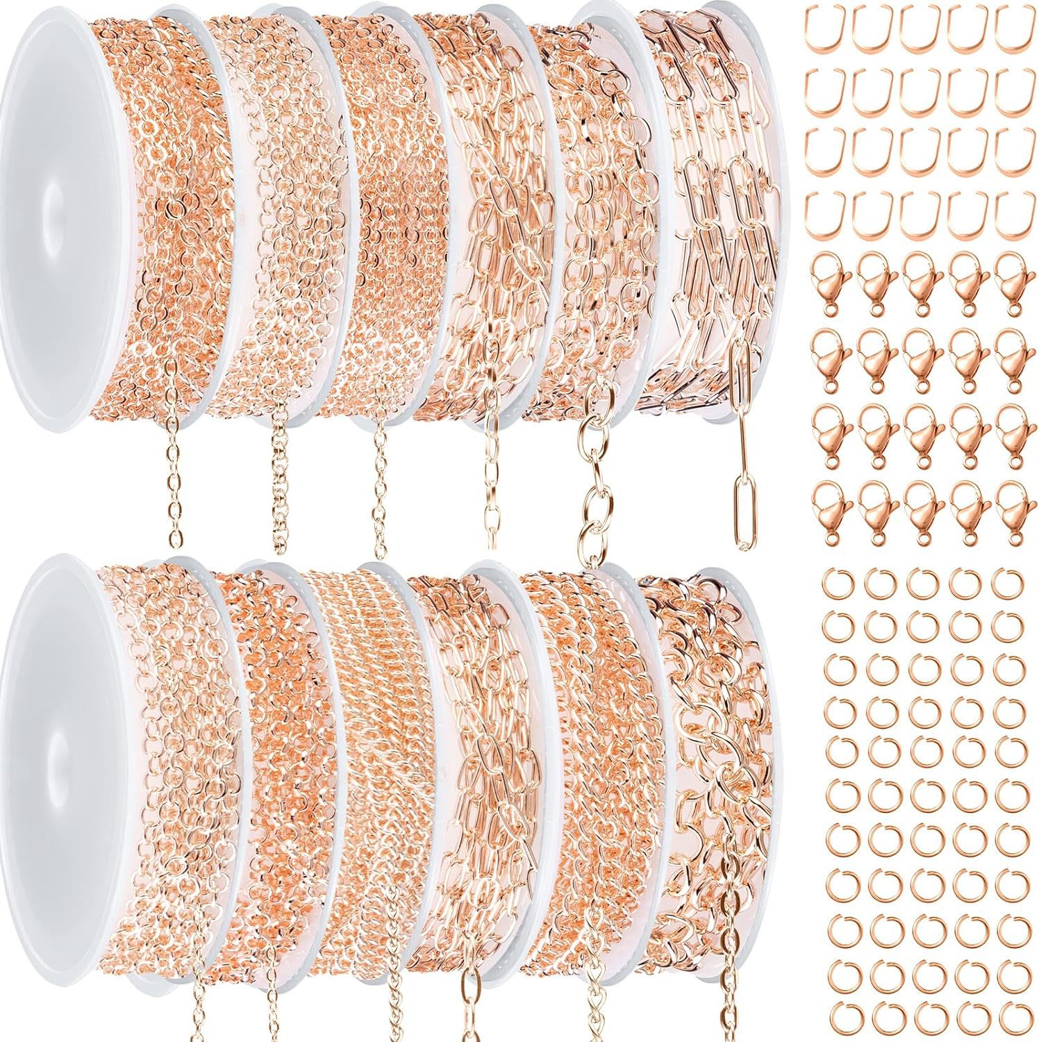 1 Set Quantity 1 Set 3*5MM 6*8mm 7 * 12mm Iron Jewelry Accessories