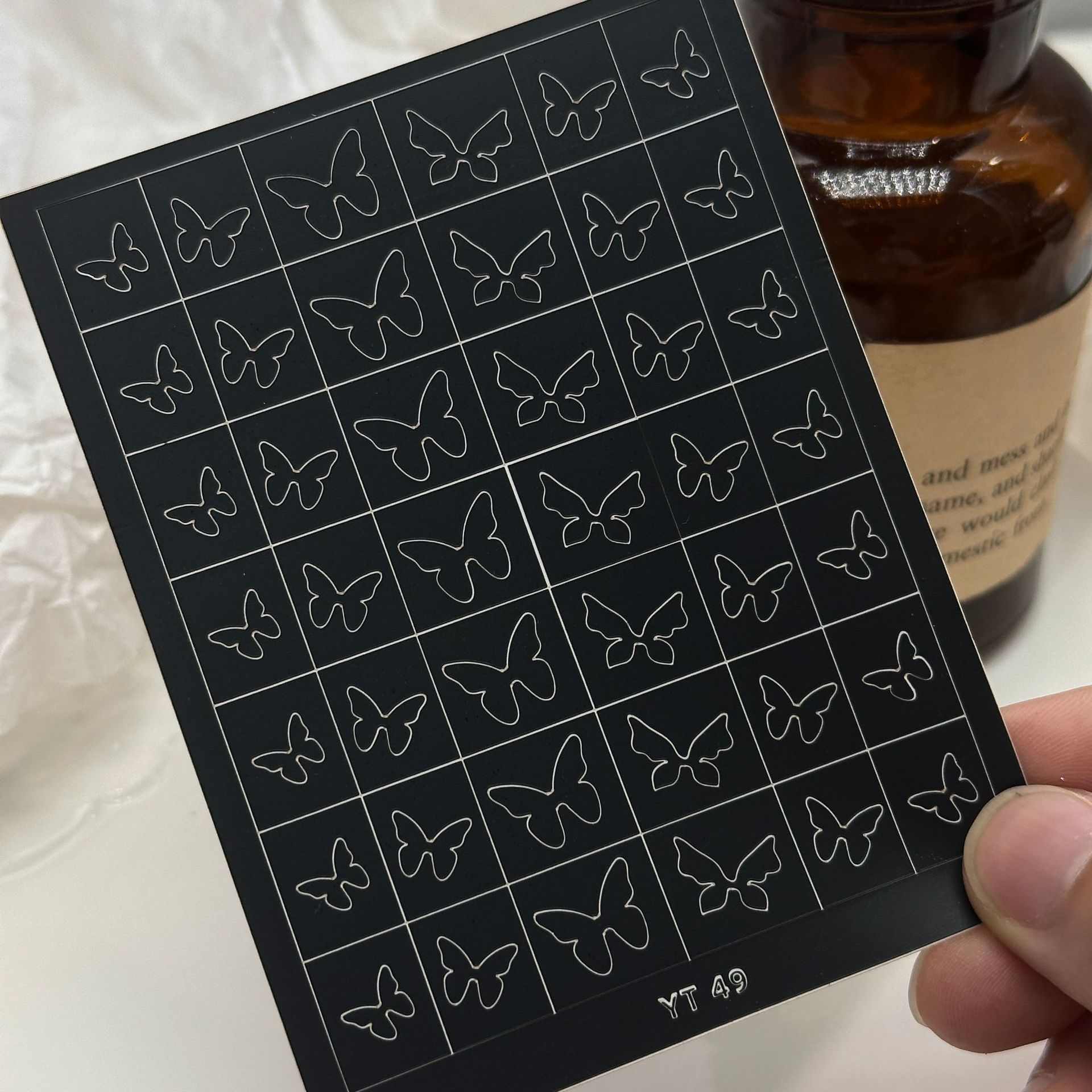 대형 나비 스티커(YT-49)