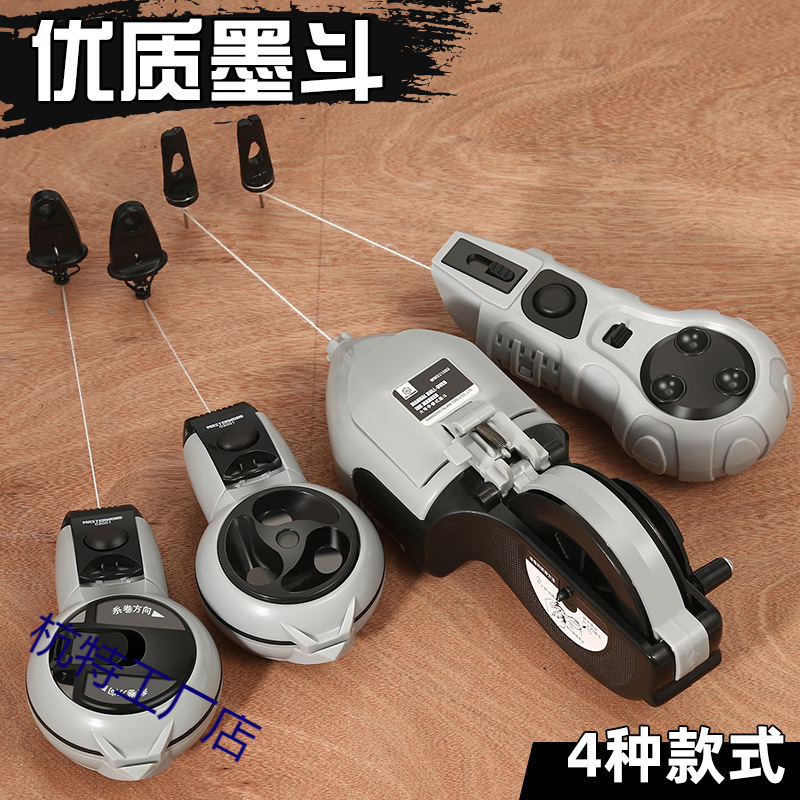 #墨斗工地放线木工不锈钢电动神线棉线器弹线划施工员画自动线