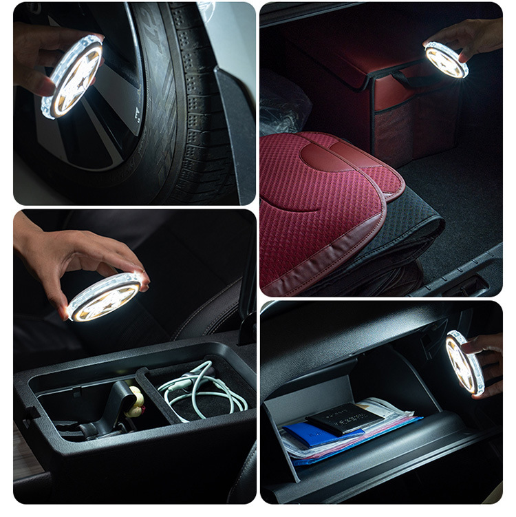 Installation-Free Car Roof Interior Atmosphere Light Led Car Colorful Atmosphere Light Rv Decorative Light Car Reading Light