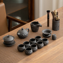 紫砂功夫茶具礼盒装家用陶瓷商务活动套装高档办公室茶壶伴手礼