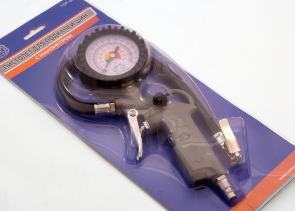 TCP-287(37) Mechanical Tire Pressure Gun (nylon reinforced material body, high-quality mechanism)