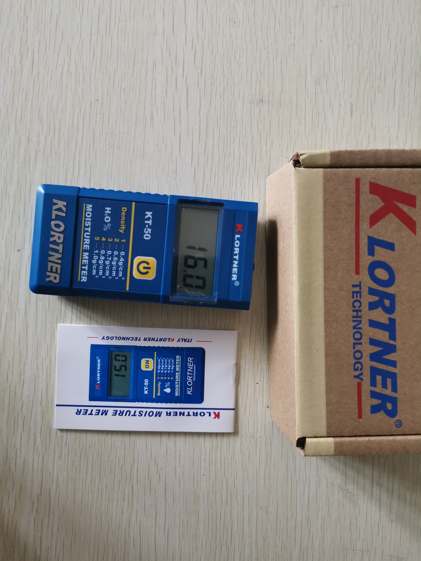 KLORTNER牌KT-50木材水分仪（2008版） 测量更！ 木材水分测量仪
