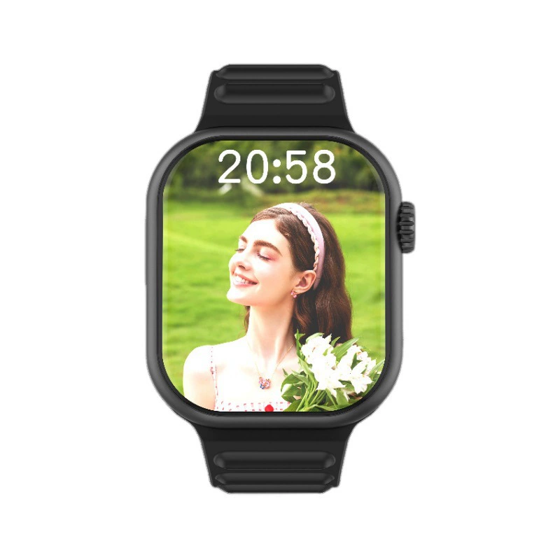 With synchronisation with phone, rotating watch, ultra thin bracelet, new collection, support function for all network communication standards