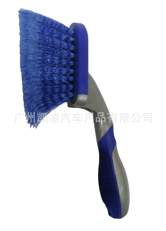 Brush Wheel Hub Cleaning – Qìchē Car cleaning tools - blue