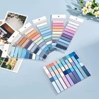 Прозрачные самоклеящиеся стикеры Spot Morandi PET с ключом, пометкой, индексом, липкие ...