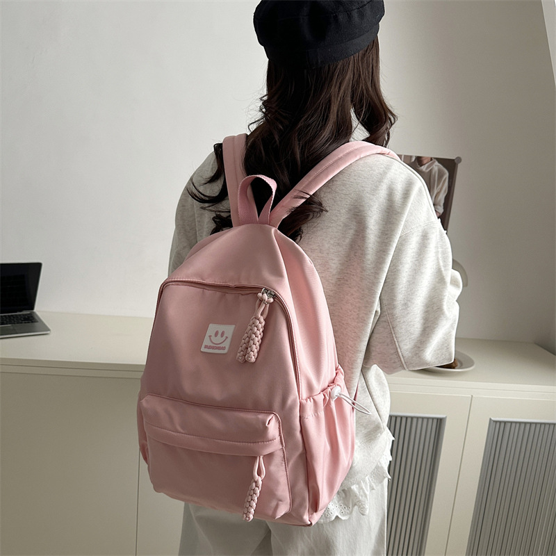 Mochila escolar de clase para estudiantes, mochila de gran capacidad, estilo occidental ligero, casual, salvaje, versión coreana, mochila de moda de viaje