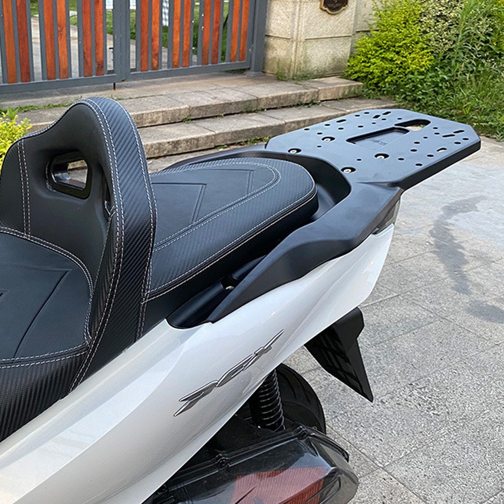 Suitable for 21-26 Models of Honda Pcx160 Motorcycle Pcx125 Aluminum Alloy Rear Rack Tail Box Rack Scooter