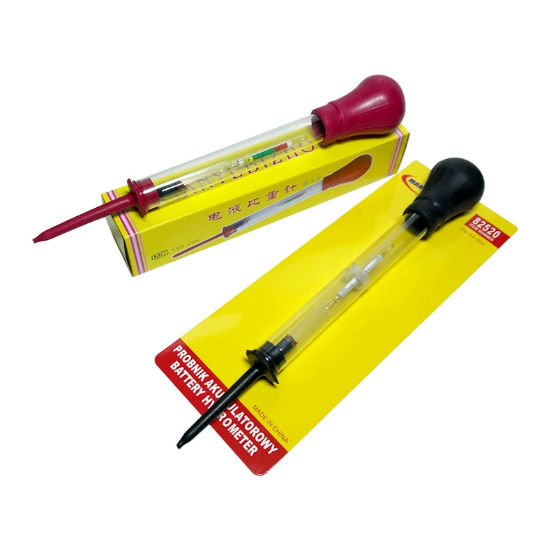 Автомобильный аккумулятор измерителя плотности батареи плюс измерение электролита Тип электро-гидравлический Ареометр 1,100-1,300 всасывания