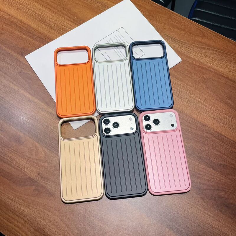 Luggage-Style Solid Color Fingerprint-Resistant Case Suitable for Apple 17 Pro Max Phone Case iPhone 16 Portable New Model with a High-End Feel Luggage-Style Solid Color Fingerprint-Resistant Case Suitable for Apple 17 Pro Max Phone Case iPhone 16 Portable New Model with a High-End Feel