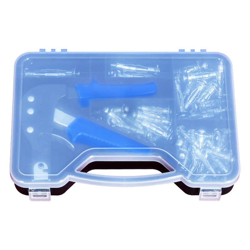 重型中空壁虎枪 手动拉铆枪 铆钉枪套装石膏板木板壁虎拉紧工具